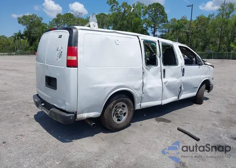 2005 Chevrolet Express z USA, uszkodzony, nr VIN 1GCGG25V451190638